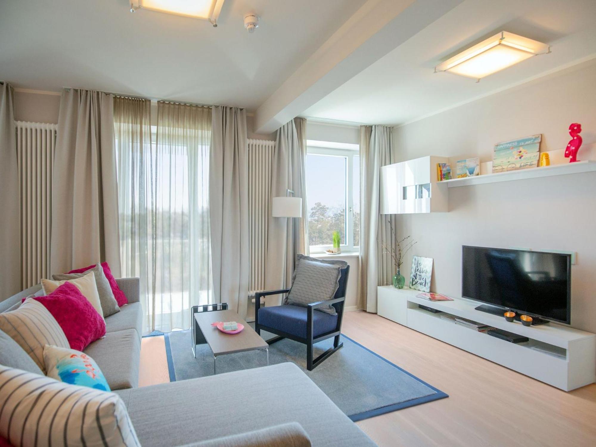 Duenenresidenz Prora - Ferienwohnung Mit Meerblick, 2 Schlafzimmern, Sauna Und Balkon Np-404 Binz Exteriér fotografie