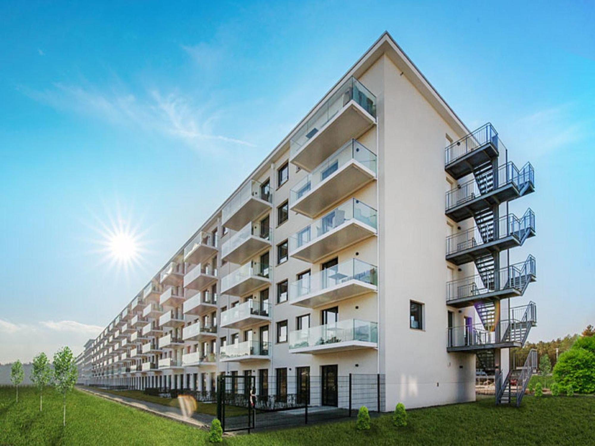 Duenenresidenz Prora - Ferienwohnung Mit Meerblick, 2 Schlafzimmern, Sauna Und Balkon Np-404 Binz Exteriér fotografie